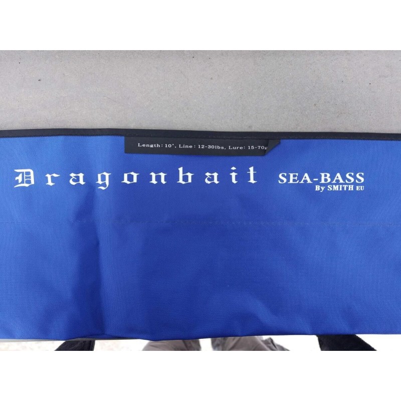 Canne mer spinning - SMITH DRAGONBAIT SEABASS 100 H - Etat neuf (moins de 10 sorties)