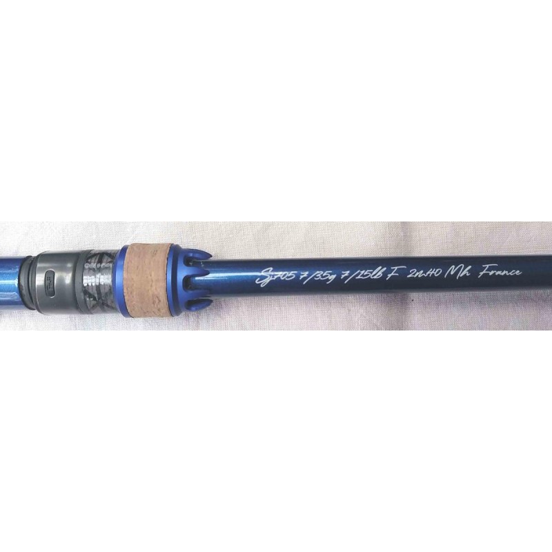 Canne RIVIERE / mer spinning - Dumonteil Limoges - Modèle Intense S Custom
