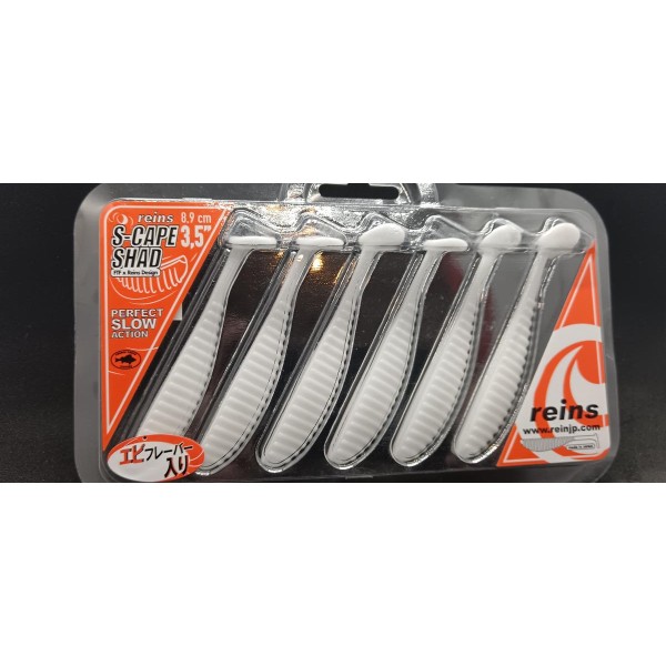 Leurres souples Reins S-Cape Shad 3,5"