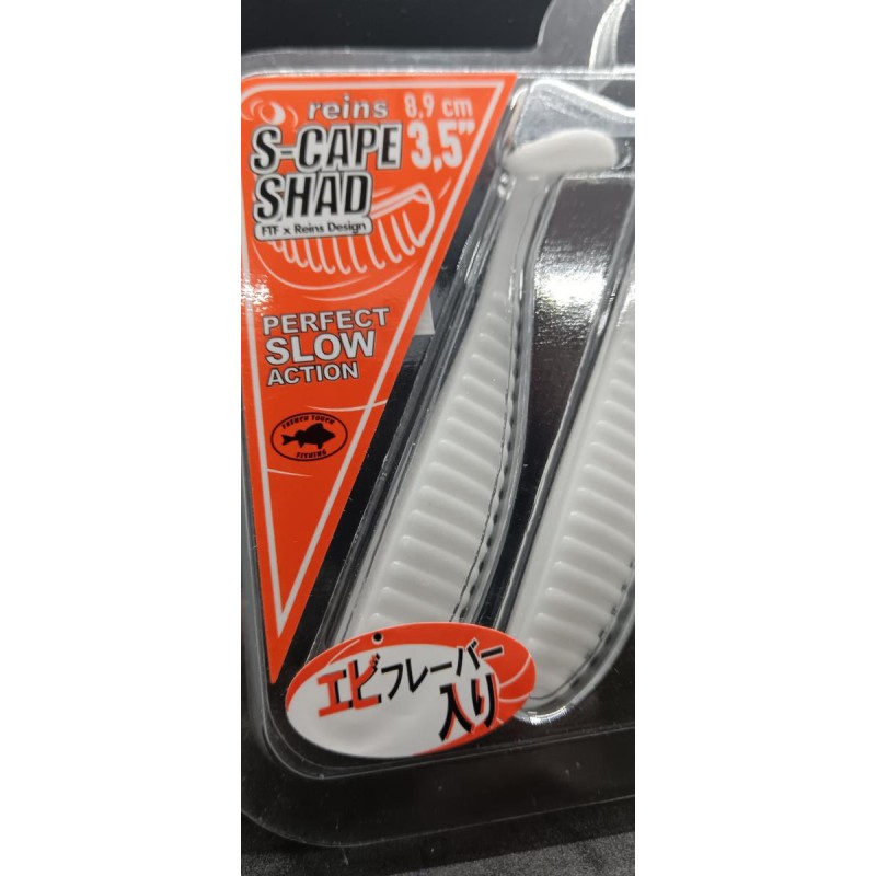 Leurres souples Reins S-Cape Shad 3,5"