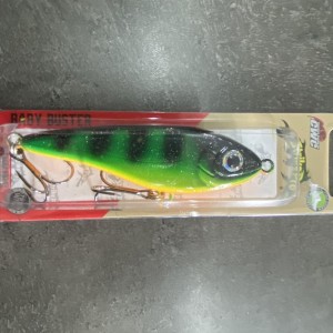Strike Pro Baby Buster – 10 cm / 25 g – Fire Tiger – Jerkbait brochet