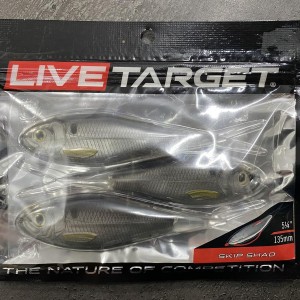 Live Target Skip Shad – 13,5 cm – Imitation poisson – Carnassiers
