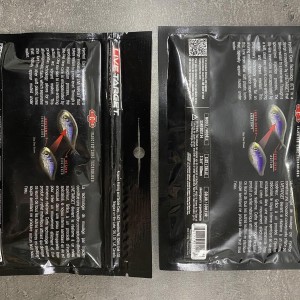 Lot Live Target Twitch Minnow x2 – 10 cm – Silver / Purple – Carnassiers