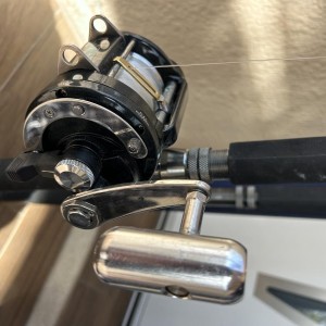 Ensemble pêche Ron Thomson Bulldozer 50 lbs + moulinet Okuma T20 L4
