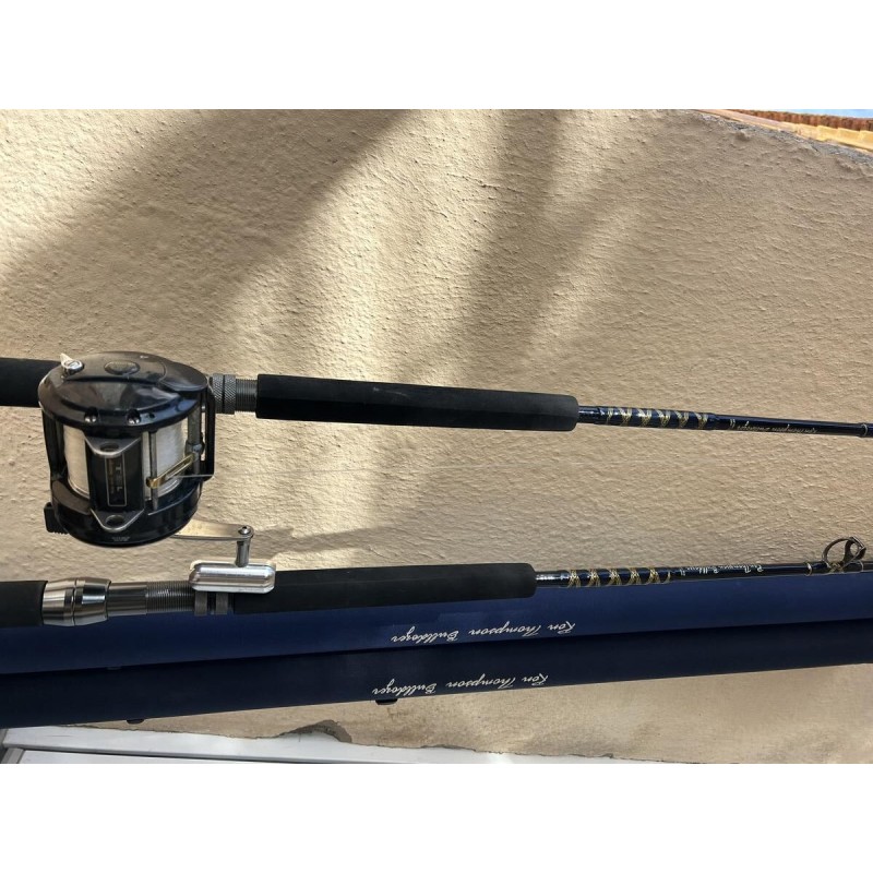 Ensemble pêche Ron Thomson Bulldozer 50 lbs + moulinet Okuma T20 L4