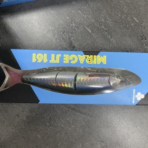 Lot Trefle Creation Mirage JT 161 x3 – 16,1 cm / 45 g – Slow Sinking – Brochet