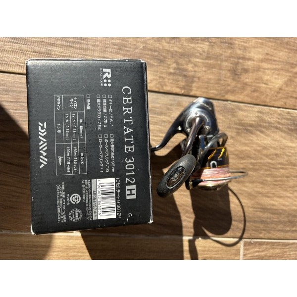 🎣 Moulinet Daiwa Certate 3012H – Neuf avec Tresse