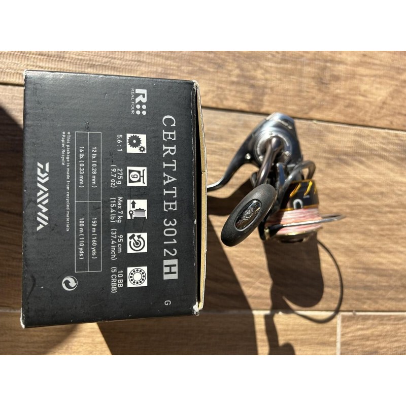 🎣 Moulinet Daiwa Certate 3012H – Neuf avec Tresse