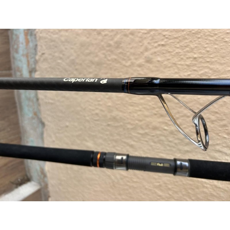 🎣 Ensemble Canne + Moulinet pour Pêche au Thon – Caperlan WIXOM-9 70 LB + Penn Spin Fisher 6500