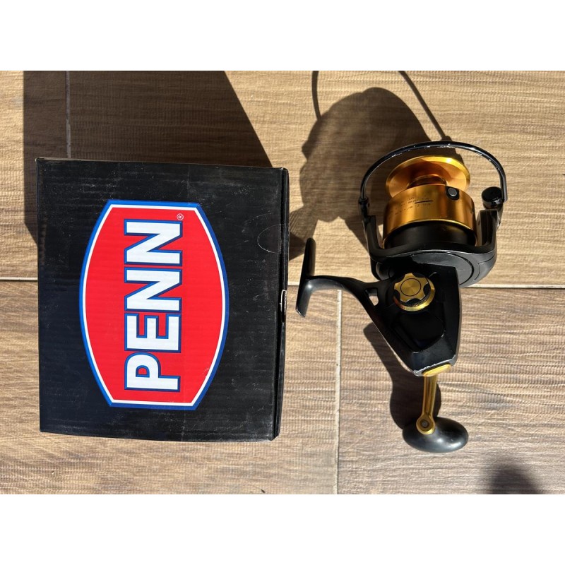 🎣 Ensemble Canne + Moulinet pour Pêche au Thon – Caperlan WIXOM-9 70 LB + Penn Spin Fisher 6500