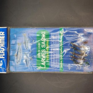 10 sachets de 5 Bas de ligne larves sabiki N15 115cm 22/100