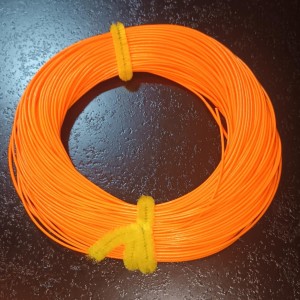 Soie à mouche WF4F orange fluo
