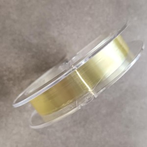 Fil nylon jaune(yellow) high quality 0,16mm