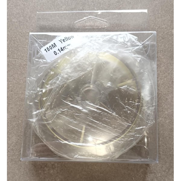 Fil nylon jaune(yellow) high quality 0,16mm