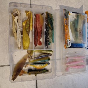 Lot de leurres souples - Shads