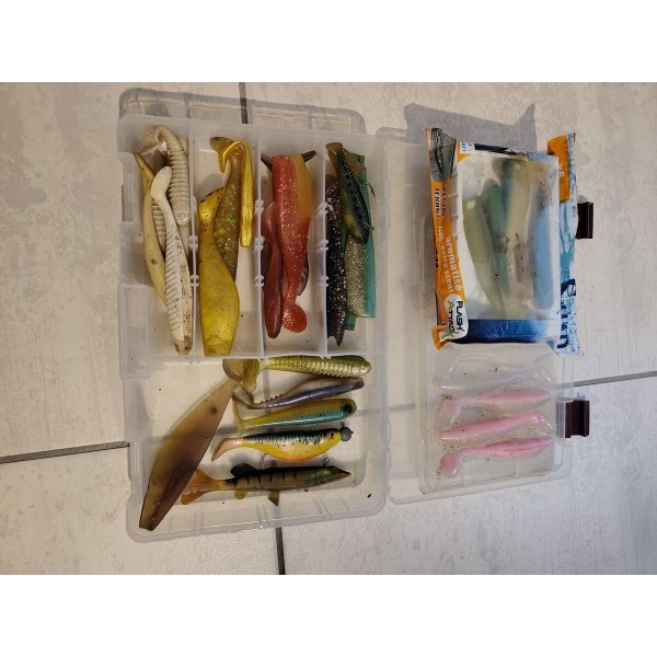 Lot de leurres souples - Shads