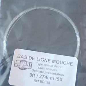 Bas de ligne mouche 12ft - 3,65m - 6X