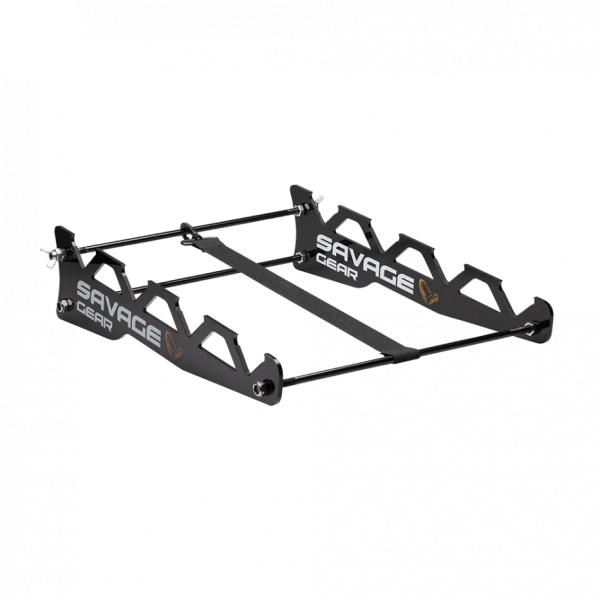 Support de Cannes Savage Gear Belly Boat Rod Station Black 4 Rods