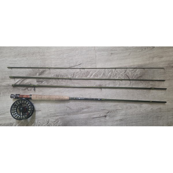 Ensemble canne à mouche Hardy et Moulinet Redington