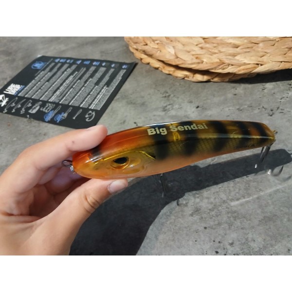 Leurre seika pro big sendai jerk 55g 14,5cm