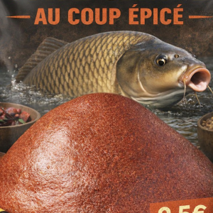 Pâte carpe au coup