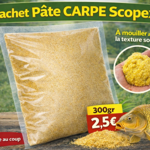 Pâte carpe au coup