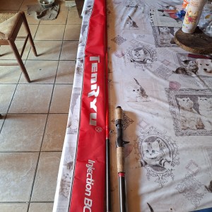 Tenryu 85xxh + moulinet okuma kommodo