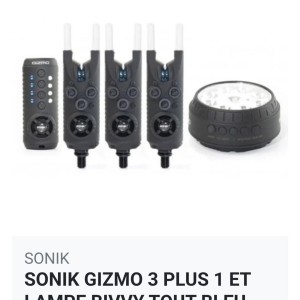 Détecteurs sonik gizmo 1 blue