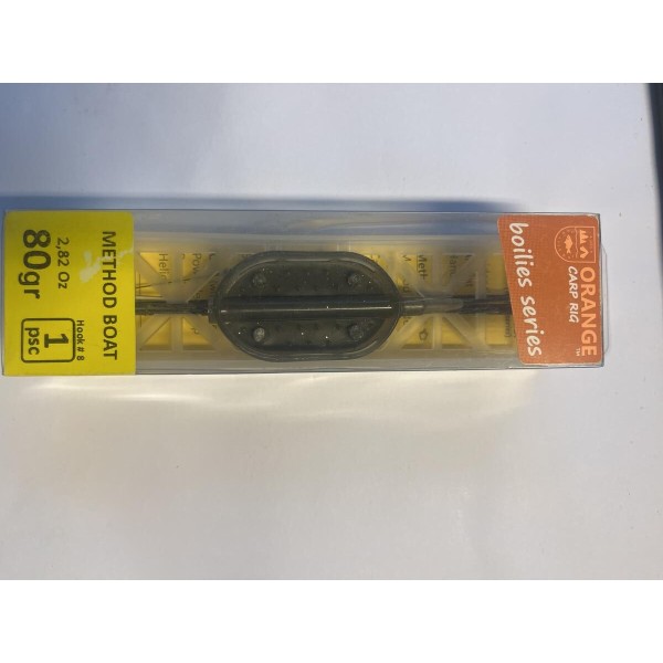 Cage feeder Boilies série method boat 80 grammes