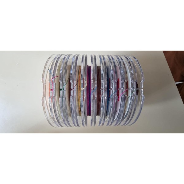 Tresse multicolore Sakura PE de 100 m (neuve)