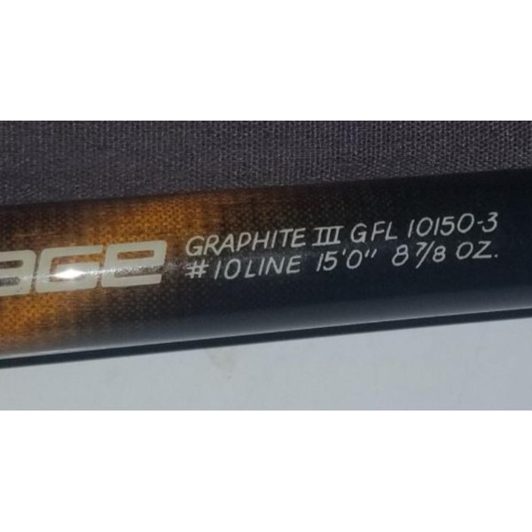 Sage 15 pieds graphite 3 gfl saumon