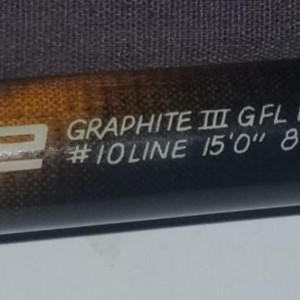 Sage 15 pieds graphite 3 gfl saumon