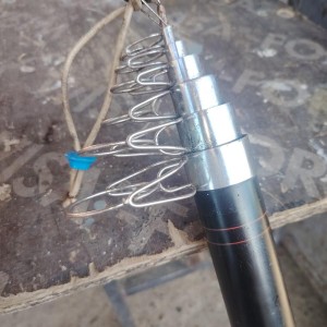 Canne Silstar super MX 3331- 5,80m télescopique parfait état
