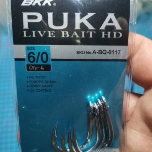 Hameçon BKK puka live HD 6/0